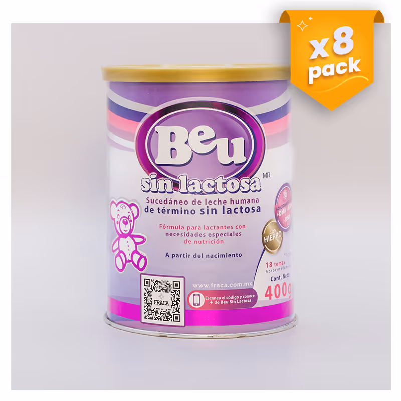 Beu Sin Lactosa | 8 pack