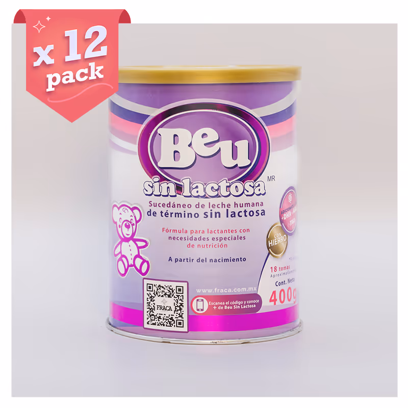 Beu Sin Lactosa | 12 pack con 15% de descuento
