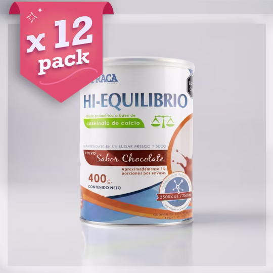 Hi Equilibrio Sabor Chocolate - 12 Packs con 15% de descuento