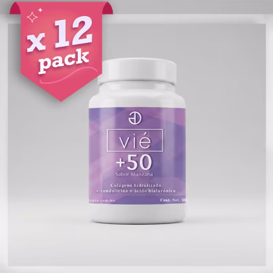 Colágeno Hidrolizado Vié +50 - 12pack con 15% de descuento