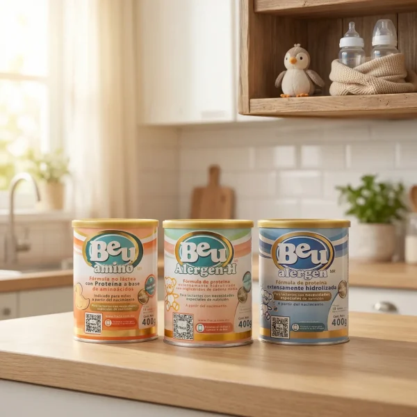 Fórmulas Infantiles para alergias a la proteína de la leche de vaca, APLV en México